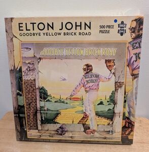 Elton John Goodbye Yellow Brick Road 500 Piece Puzzle